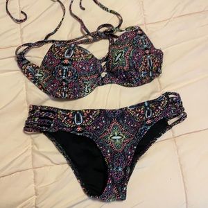 colorful bikini set